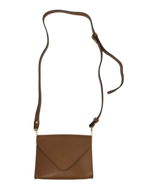 GIANNI CHIARINI（ジャンニ キアリーニ）GIANNI CHIARINI (ジャンニ キアリーニ) ミニショルダーバッグ ブラウンの古着・服飾アイテム