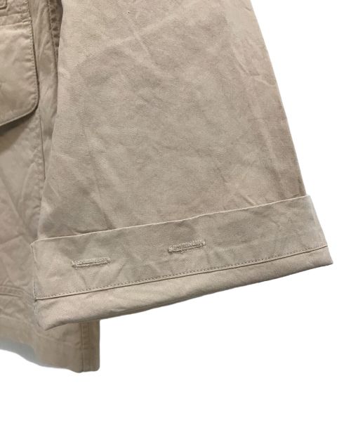 S H（エスエイチ）S H (エスエイチ) MACKINAW SHIRT ベージュ サイズ:Ｍの古着・服飾アイテム