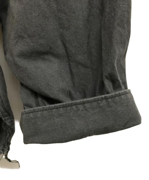 FRONTIER（フロンティア）FRONTIER (フロンティア) SERIES BAND COLLAR PULLOVER WORK SHIRT グレー サイズ:38の古着・服飾アイテム