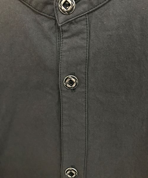 FRONTIER（フロンティア）FRONTIER (フロンティア) SERIES BAND COLLAR PULLOVER WORK SHIRT グレー サイズ:38の古着・服飾アイテム