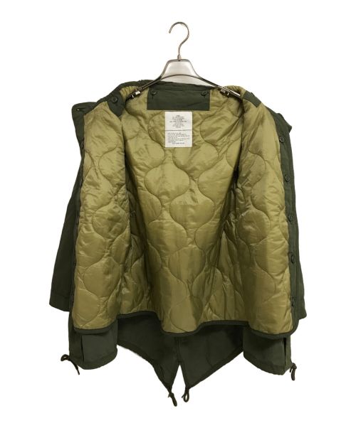 HOUSTON（ヒューストン）HOUSTON (ヒューストン) COLD WEATHER PARKA カーキ サイズ:XXSの古着・服飾アイテム