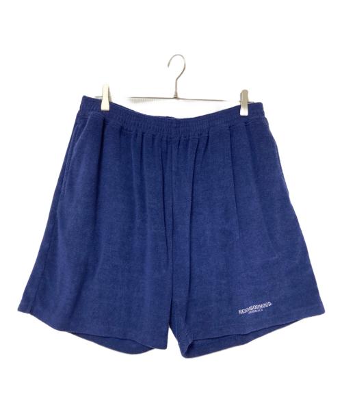 NEIGHBORHOOD（ネイバーフッド）NEIGHBORHOOD (ネイバーフッド) PILE SHORT PANTS ネイビー サイズ:Lの古着・服飾アイテム