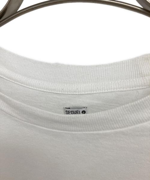 SEQUEL（シークエル）SEQUEL (シークエル) Team Curiosity tee ホワイト サイズ:Lの古着・服飾アイテム
