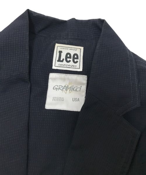 LEE（リー）LEE (リー) GRAMICCI (グラミチ) テーラードジャケット ネイビー サイズ:Lの古着・服飾アイテム