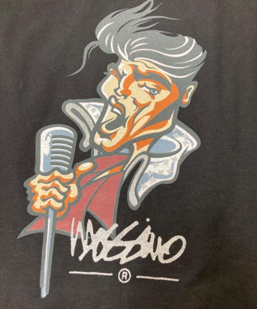 MOSSIMO（モッシモ）MOSSIMO (モッシモ) プリントTシャツ ブラック サイズ:XLの古着・服飾アイテム