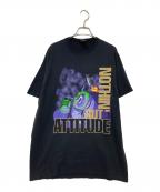 WARNER BROSワーナーブラザース）の古着「ヴィンテージムービープリントTシャツ」｜ブラック