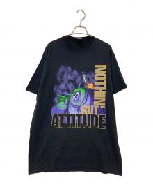 WARNER BROS（ワーナーブラザース）の古着「ヴィンテージムービープリントTシャツ」｜ブラック