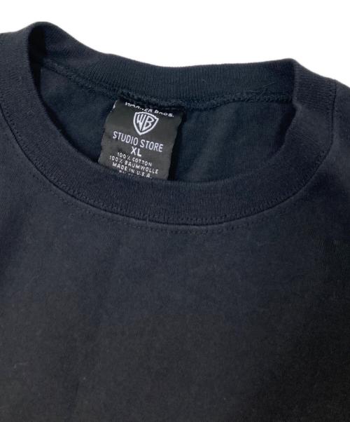 WARNER BROS（ワーナーブラザース）WARNER BROS (ワーナーブラザーズ) ヴィンテージムービープリントTシャツ ブラック サイズ:XLの古着・服飾アイテム