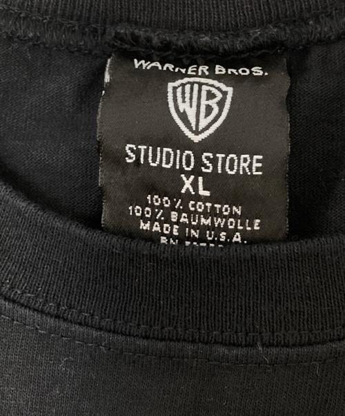 WARNER BROS（ワーナーブラザース）WARNER BROS (ワーナーブラザーズ) ヴィンテージムービープリントTシャツ ブラック サイズ:XLの古着・服飾アイテム