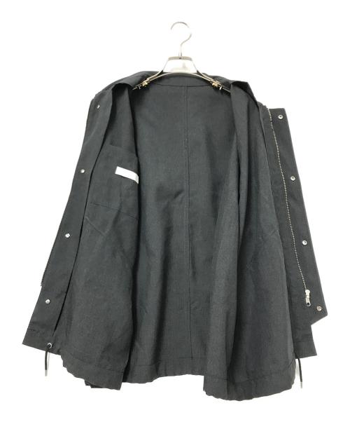 WYM LIDNM（ウィム バイ リドム）WYM LIDNM (ウィム バイ リドム) LIGHT WEIGHT WIDE FLIGHT BLOUSON グレー サイズ:Sの古着・服飾アイテム