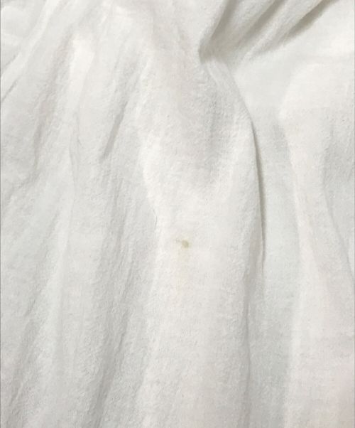 YLEVE（イレーヴ）YLEVE (イレーヴ) コットンボイルペザントブラウス ホワイト サイズ:1の古着・服飾アイテム