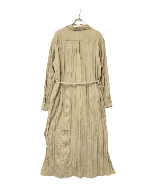 GHOSPELL（ゴスペル）GHOSPELL (ゴスペル) シワ加工コート ベージュ サイズ:Sの古着・服飾アイテム