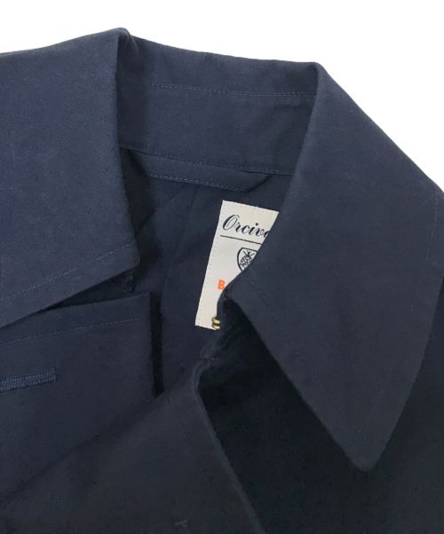 ORCIVAL（オーシバル）ORCIVAL (オーシバル) BEAMS (ビームス) トレンチコート ネイビーの古着・服飾アイテム