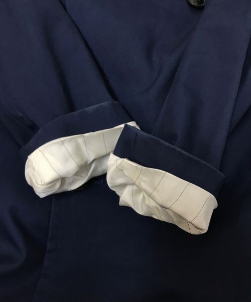 ORCIVAL（オーシバル）ORCIVAL (オーシバル) BEAMS (ビームス) トレンチコート ネイビーの古着・服飾アイテム