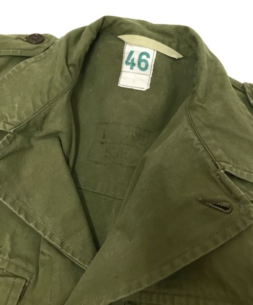 French Army（フランス軍）French Army (フランス軍) M-47フィールドジャケット カーキ サイズ:46の古着・服飾アイテム