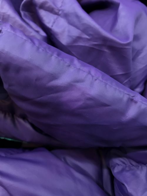 MountainEquipment（マウンテンイクィップメント）MountainEquipment (マウンテンイクィップメント) ダウンベスト パープル サイズ:Mの古着・服飾アイテム