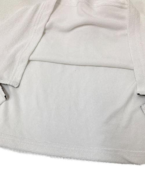 BRIEFING（ブリーフィング）BRIEFING (ブリーフィング) パイル地ポロシャツ ホワイト サイズ:Lの古着・服飾アイテム