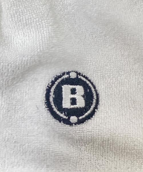 BRIEFING（ブリーフィング）BRIEFING (ブリーフィング) パイル地ポロシャツ ホワイト サイズ:Lの古着・服飾アイテム