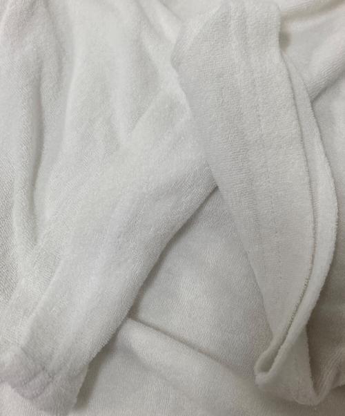 BRIEFING（ブリーフィング）BRIEFING (ブリーフィング) パイル地ポロシャツ ホワイト サイズ:Lの古着・服飾アイテム