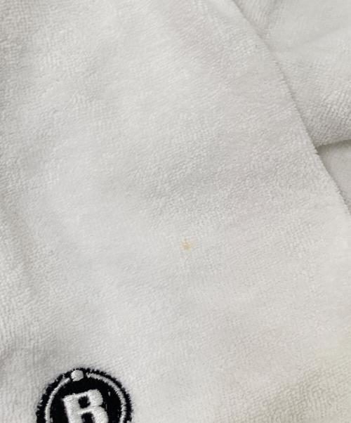 BRIEFING（ブリーフィング）BRIEFING (ブリーフィング) パイル地ポロシャツ ホワイト サイズ:Lの古着・服飾アイテム