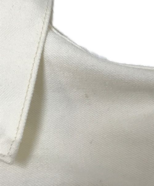 KOOKY ZOO RONHERMAN（クーキー・ズー ロンハーマン）KOOKY ZOO RONHERMAN (クーキー・ズー ロンハーマン) JUVENILE DENIM JACKET ホワイトの古着・服飾アイテム