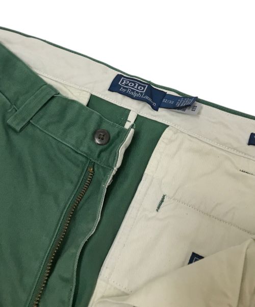 POLO RALPH LAUREN（ポロ・ラルフローレン）POLO RALPH LAUREN (ポロ・ラルフローレン) SALINGER RELAXED FIT CHINO PANT グリーン サイズ:W32の古着・服飾アイテム