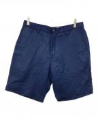POLO RALPH LAURENポロ・ラルフローレン）の古着「リネン混ショートパンツ」｜ネイビー