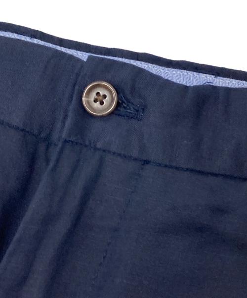 POLO RALPH LAUREN（ポロ・ラルフローレン）POLO RALPH LAUREN (ポロ・ラルフローレン) リネン混ショートパンツ ネイビー サイズ:W32の古着・服飾アイテム