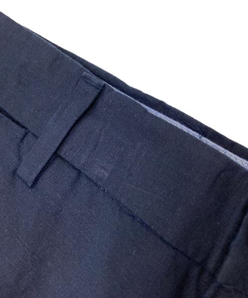 POLO RALPH LAUREN（ポロ・ラルフローレン）POLO RALPH LAUREN (ポロ・ラルフローレン) リネン混ショートパンツ ネイビー サイズ:W32の古着・服飾アイテム