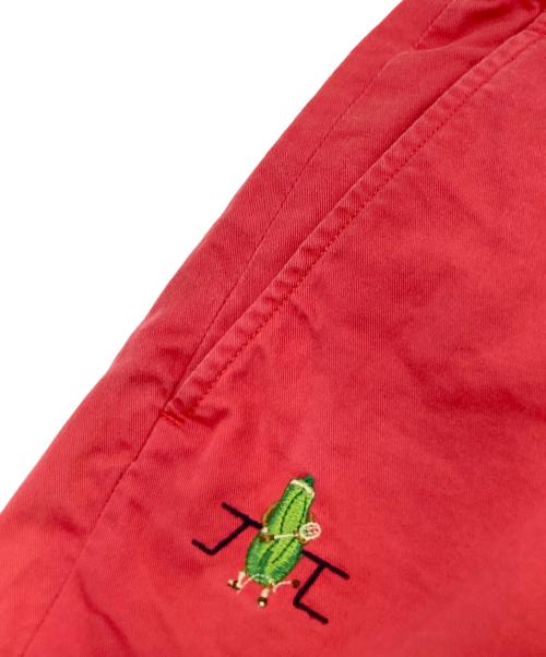 POLO RALPH LAUREN（ポロ・ラルフローレン）POLO RALPH LAUREN (ポロ・ラルフローレン) 刺繍チノショーツ ピンク サイズ:W32の古着・服飾アイテム