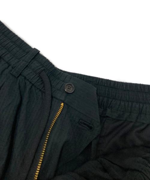 BROOKS BROTHERS（ブルックスブラザーズ）BROOKS BROTHERS (ブルックスブラザーズ) コットンシアサッカープレーンフロントイージーショーツ ブラック サイズ:W32の古着・服飾アイテム