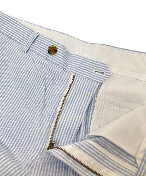 BROOKS BROTHERS（ブルックスブラザーズ）BROOKS BROTHERS (ブルックスブラザーズ) シアサッカ-ストライプショートパンツ ホワイト×ブルー サイズ:W32の古着・服飾アイテム