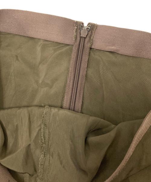 GALLARDA GALANTE（ガリャルダガランテ）GALLARDA GALANTE (ガリャルダガランテ) キュプラマーメイドスカート オリーブ サイズ:1の古着・服飾アイテム