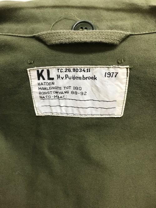 VINTAGE MILITARY（ヴィンテージ ミリタリー）VINTAGE MILITARY (ヴィンテージ ミリタリー) Military Field Heavy Jacket オリーブ サイズ:下記参照の古着・服飾アイテム
