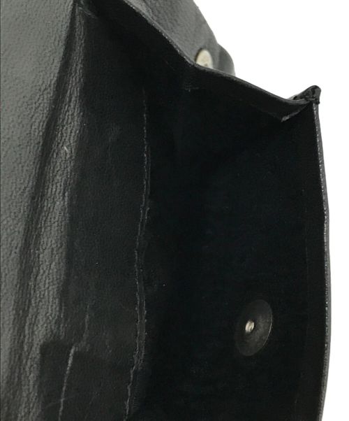 YOHJI YAMAMOTO（ヨウジヤマモト）YOHJI YAMAMOTO (ヨウジヤマモト) レザー財布 ブラック サイズ:下記参照の古着・服飾アイテム