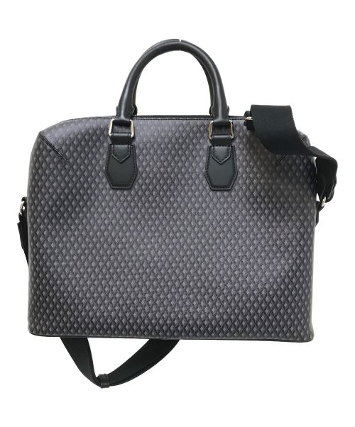 dunhill（ダンヒル）dunhill (ダンヒル) ENGINE TURN2WAYバッグ グレー サイズ:下記参照の古着・服飾アイテム