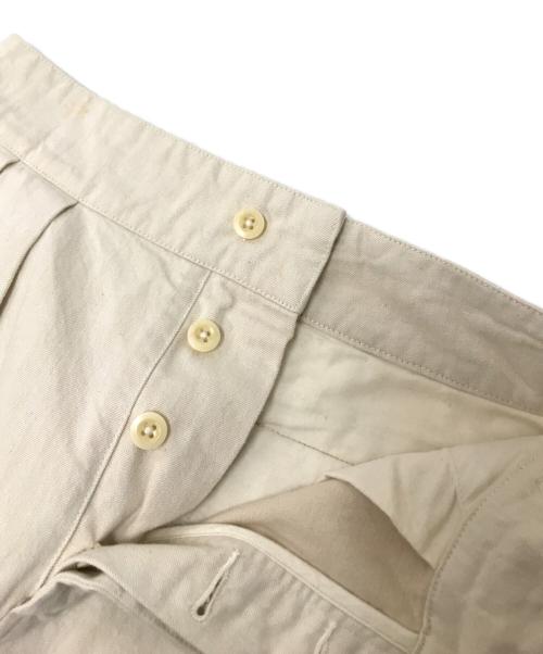 MHL（エムエイチエル）MHL (エムエイチエル) デニムグルカスカート アイボリー サイズ:2の古着・服飾アイテム