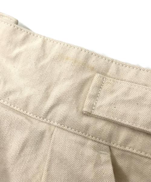 MHL（エムエイチエル）MHL (エムエイチエル) デニムグルカスカート アイボリー サイズ:2の古着・服飾アイテム