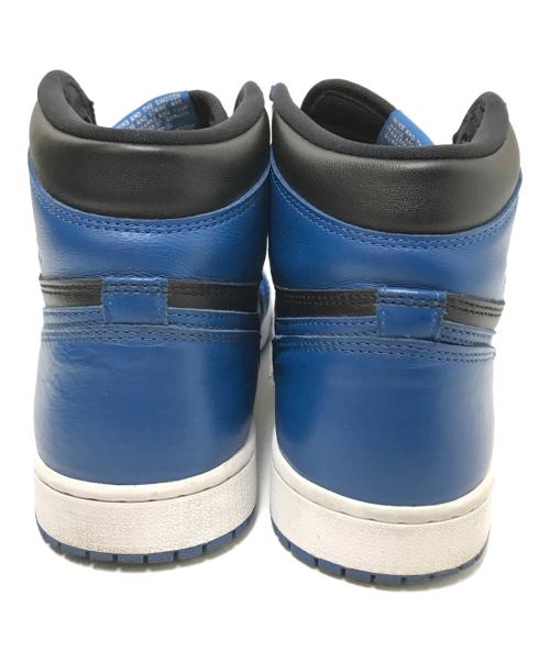 NIKE（ナイキ）NIKE (ナイキ) AIR JORDAN 1 RETRO HIGH OG ブルー×ネイビー サイズ:27.0cmの古着・服飾アイテム
