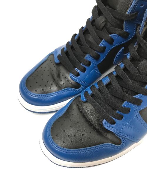 NIKE（ナイキ）NIKE (ナイキ) AIR JORDAN 1 RETRO HIGH OG ブルー×ネイビー サイズ:27.0cmの古着・服飾アイテム