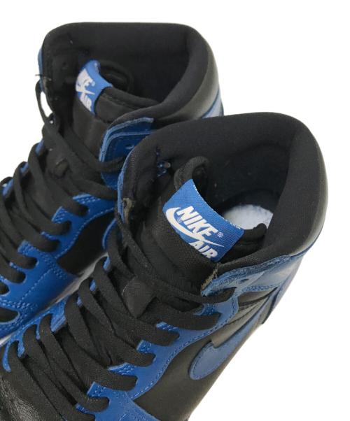 NIKE（ナイキ）NIKE (ナイキ) AIR JORDAN 1 RETRO HIGH OG ブルー×ネイビー サイズ:27.0cmの古着・服飾アイテム