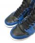 中古・古着 NIKE (ナイキ) AIR JORDAN 1 RETRO HIGH OG ブルー×ネイビー サイズ:27.0cm：7000円