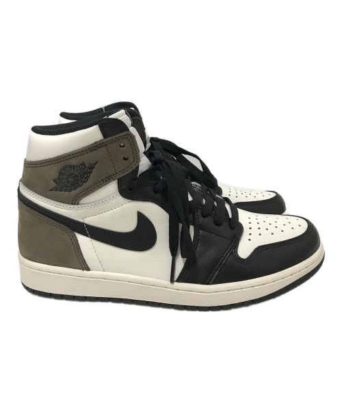 NIKE（ナイキ）NIKE (ナイキ) AIR JORDAN 1 RETRO HIGH OG ”DARK MOCHA” ホワイト×ブラウン サイズ:26.5cmの古着・服飾アイテム
