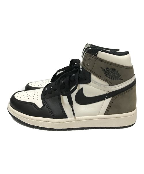 NIKE（ナイキ）NIKE (ナイキ) AIR JORDAN 1 RETRO HIGH OG ”DARK MOCHA” ホワイト×ブラウン サイズ:26.5cmの古着・服飾アイテム