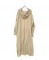 journal standard luxe (ジャーナルスタンダード リュクス) リネンシャンブレー フードワンピース ベージュ サイズ:下記参照：5000円