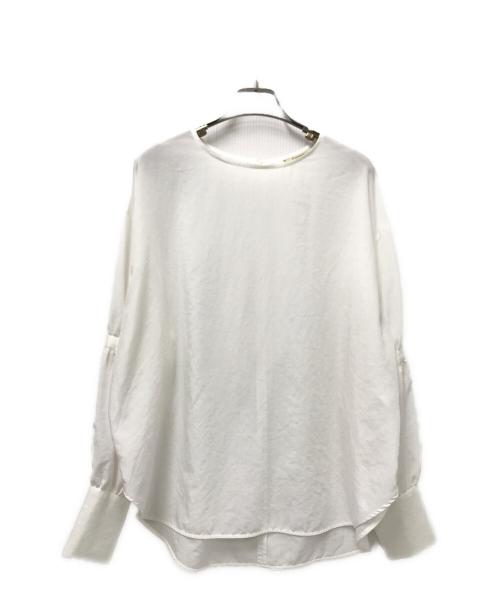 Curensology（カレンソロジー）Curensology (カレンソロジー) フレアバルーンブラウス ホワイト サイズ:Fの古着・服飾アイテム