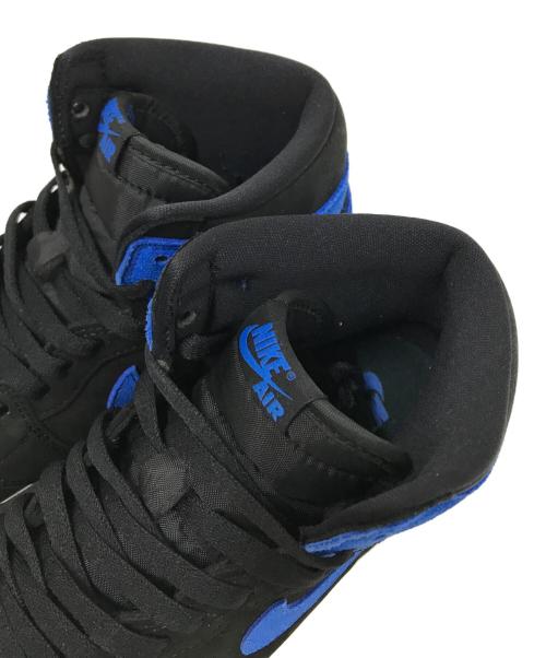 NIKE（ナイキ）NIKE (ナイキ) AIR JORDAN 1 RETRO HIGH OG ブラック×ブルー サイズ:27.0cmの古着・服飾アイテム