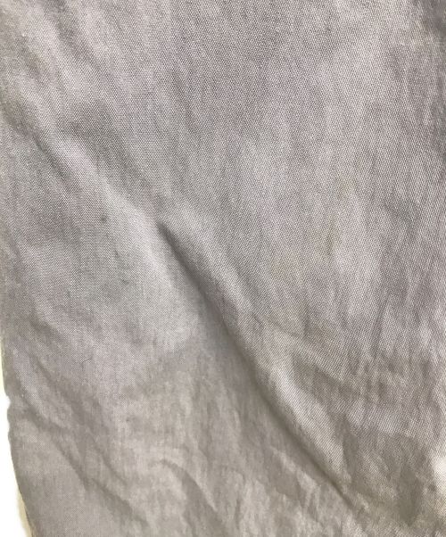 MAISON SPECIAL（メゾンスペシャル）MAISON SPECIAL (メゾンスペシャル) オメガリブピンタックワイドパンツ グレー サイズ:44の古着・服飾アイテム