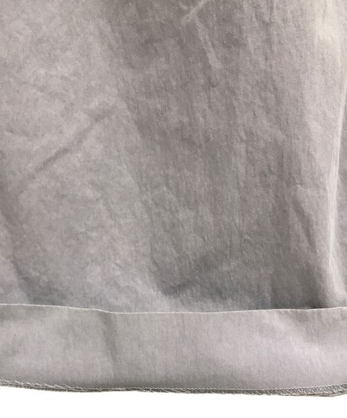 MAISON SPECIAL（メゾンスペシャル）MAISON SPECIAL (メゾンスペシャル) オメガリブピンタックワイドパンツ グレー サイズ:44の古着・服飾アイテム