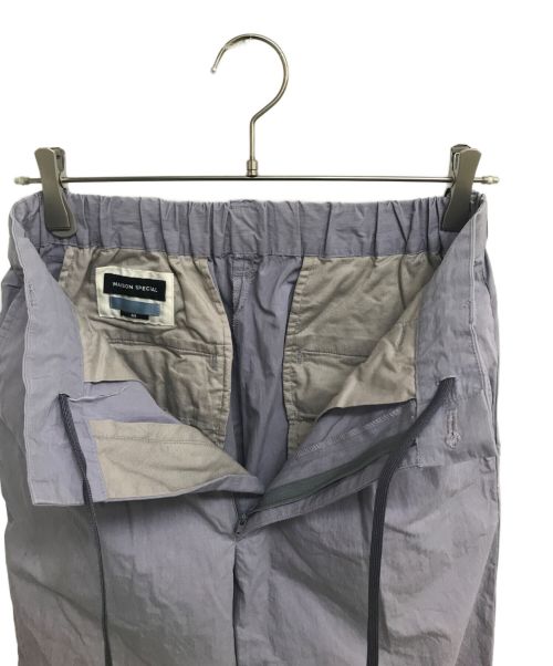 MAISON SPECIAL（メゾンスペシャル）MAISON SPECIAL (メゾンスペシャル) オメガリブピンタックワイドパンツ グレー サイズ:44の古着・服飾アイテム